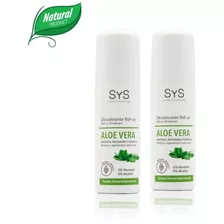 Desodorante Aloe Vera Natural Roll-on Sys X 2 Unds