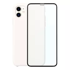 Capinha Silicone Compatível iPhone Todos Modelos + Película