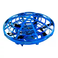 Mini Drone Disco Voador Ufo Infantil Azul H8383