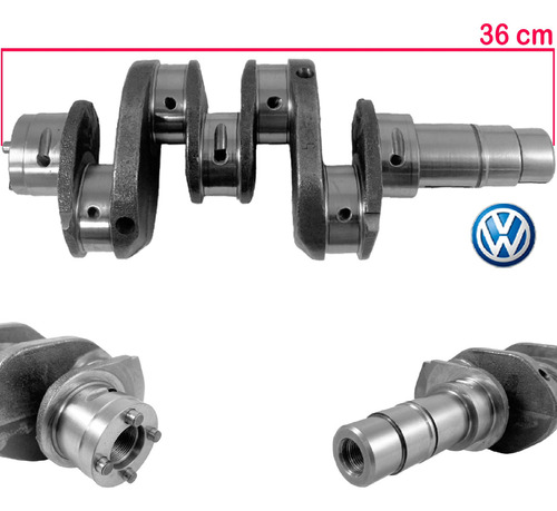 Volante Motor Y Cigueal En Std Vw Sedan 1.6l 93-04 Fi Foto 3