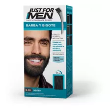 Just For Men Colorante Gel Barba Y Bigote Tapa Canas Negro