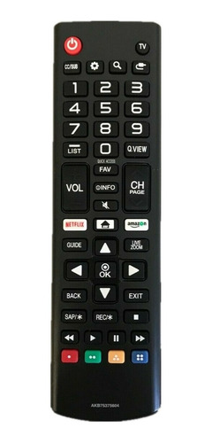 Control Remoto Para Smart Tv LG Todos Modelo Lcd Led 3d Hdtv