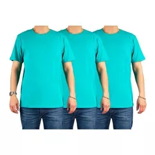 Pack 10 Poleras Algodón Manga Corta Hombre Para Estampar