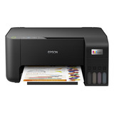 Impresora A Color MultifunciÃ³n Epson Ecotank L3210 Negra 220v