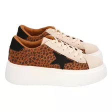 Zapatilla Star Animal Print Police