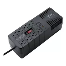 Regulador Vica T-02 De 1200va/700w 8 Contactos 