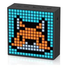 Divoom Timebox Evo Altavoz Bluetooth Pixel Led Programable Color Negro