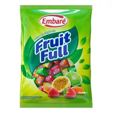 Bala Mastigável Fruit Full Frutas 660g - Embaré