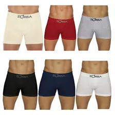 Kit 3 Cuecas Boxer Zorba 781 Sem Costura Seamless Algodão