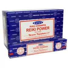 Incenso Massala Satya Reiki Power Box C/ 12 Caixas De15gr