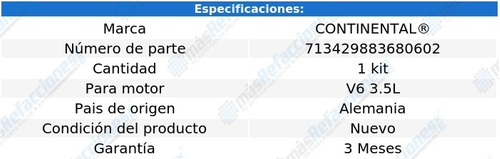 Kit Circuito Accesorios Rx350 V6 3.5l 10-12 Continental Foto 2