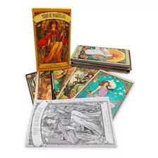 Tarô De Marselha 78 Cartas Alta Qualidade Com Manual