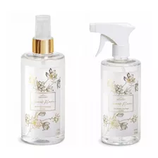 Kit 1 Home Spray + 1 Agua Aromática - Aroma Sweet Flowers 