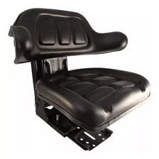 Asiento Universal Para Tractor Con Suspensión Azul O Negro 