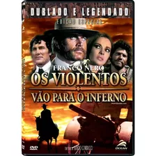 Os Violentos Vão Para O Inferno - Dvd - Franco Nero