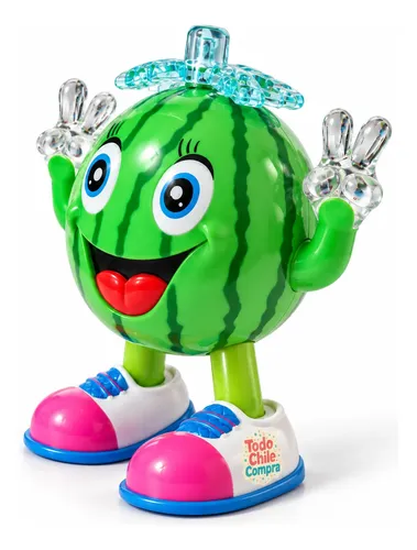 Juguete Interactivo Didáctico Musical Fruta Bailarina Verde