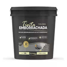 Tinta Emborrachada Impermeável 18l - Paredes & Telhados