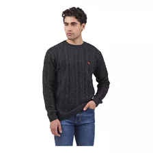 Sweater Hombre Bravo Jeans Ochos Gris T. S Al 2xl