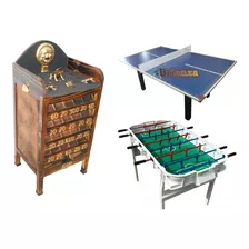 Mesa Ping Pong + Juego De Sapo + Metegol - Combo Alquiler !!