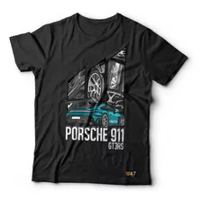 Camiseta T-shirt Jdm Porsche 911 100% Algodão