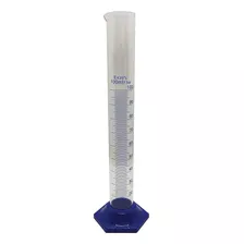 Probeta De Vidrio Graduada Hda Base Plástica Boro 3.3 100ml