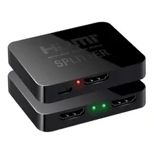 Splitter Hdmi 1x2 Amplifica Duplica Señal Full Hd 4k Skyway