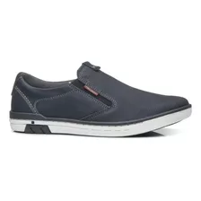 Sapatênis Masculino Couro Iate Tenis Slip On Pegada 119311