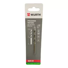 Brocas De Acero Inoxidable Wurth Red Line Din 338 Hsco 4,5mm