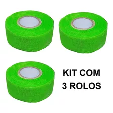 Fita Bantex Protetor Dedos Bandagem ( Kit Com 3 Rolo ) Verde