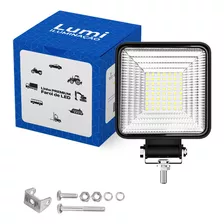 Kit 2 Farol De Milha Led 168w 9-60v Barco Caminhão Off Road