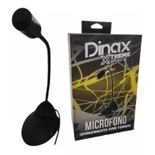 Micrófono Para Computadora Pc Con Base Y Flexible Zoom Dinax