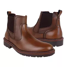 Botines Caballero Stylo H02741 Piel Café