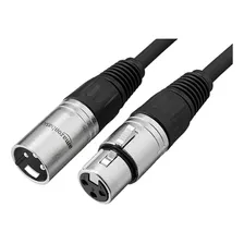 Amazon Basics - Cable De Micrófono Xlr Macho A Hembra (5.9 F