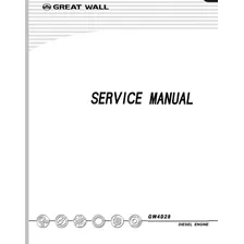 Manual De Servicio Wingle 5 2.8 En Ingles