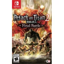 Attack On Titan 2 Final Battle Nintendo Switch - Lacrado