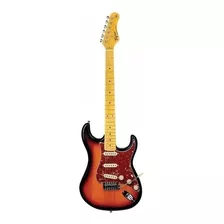 Guitarra Strato Tagima Tg-530 Maple - Sb Sunburst + Danfe