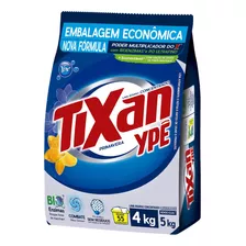 Lava Roupas Concentrado Primavera Sachê 4kg Tixan Ypê