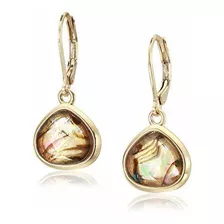 Anne Klein - Pendientes De Gota Para Mujer, Diseño De Piedra