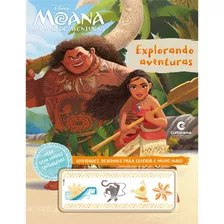 Livro Explorando Aventuras - Moana Com Tatuagens