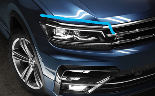 Repuesto Led Drl Tiguan 2018 Rline Original Vw Foto 7