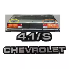Emblema Chevrolet 4.1/s P/ Porta Malas Opala E Caravan 85/92