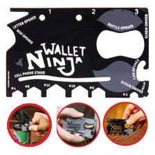 Tarjeta Herramienta 18 En 1 Ninja Wallet Multiuso Calidad 