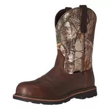 Bota Caballero Bordada Rodeo Vaquera En Piel Elegante Estilo