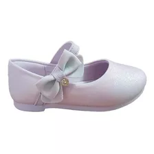 Sapatilha Infantil Klin Princesa Mini 152 Laço Lavanda