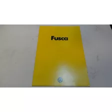 Folder Vw Fusca 1977 Original Brochura Prospecto Folheto