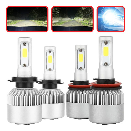 1 Par H8 H9 H11- Bombilla Led Antiniebla Para Hyundai Kia Hyundai Sonata