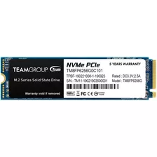 Disco Sólido Ssd 256gb M2 Nvme Teamgroup Pcie3x4