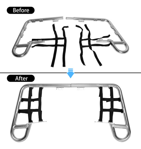 Estribos Kuafu Compatible Con Honda 1993-2009 Trx 300ex Foto 5