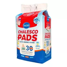 Tapete Higiênico Para Cães 60x55cm 30 Unidades Chalesco Pads