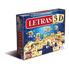 Juego De Mesa Letras 3d Top Toys